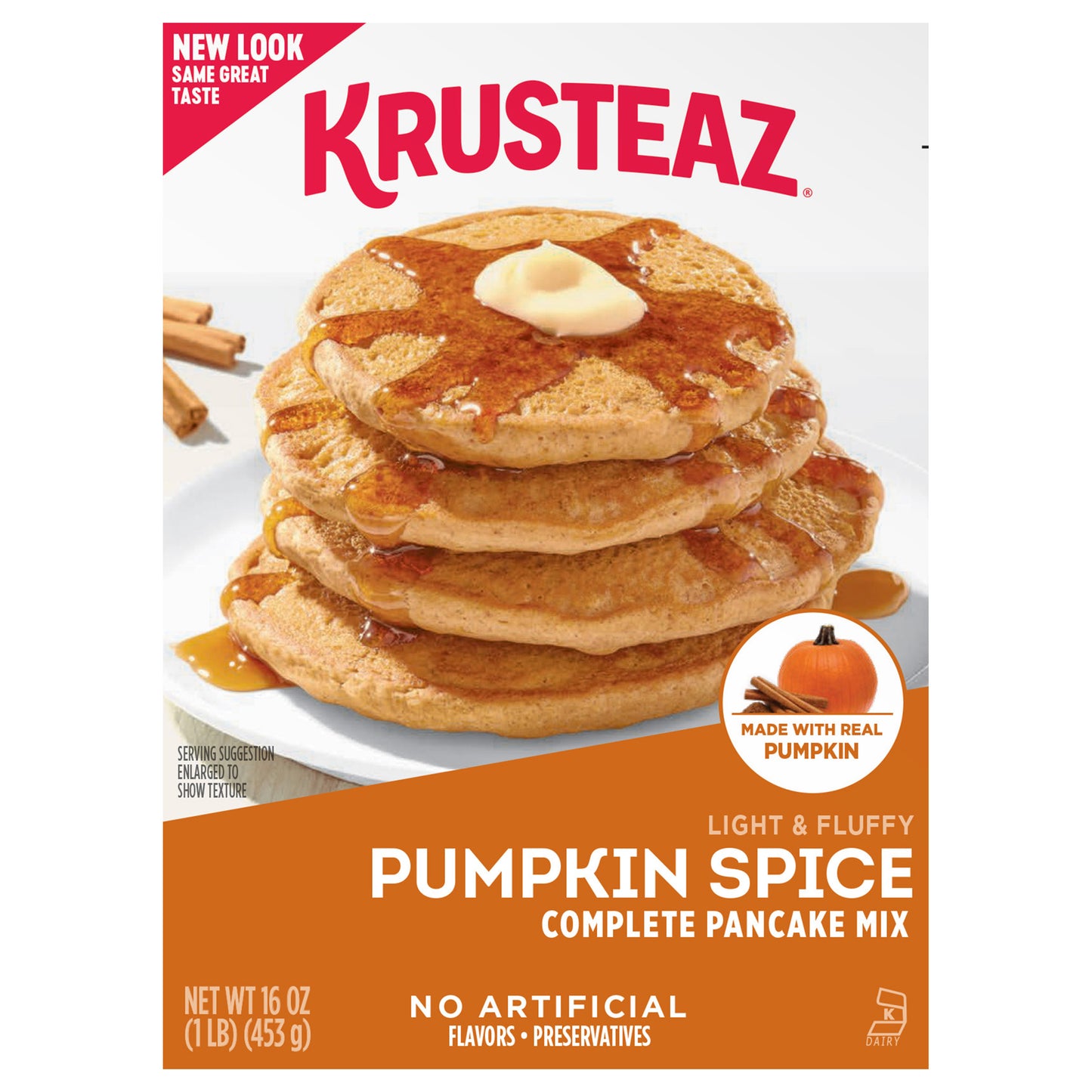 Krusteaz Pumpkin Spice Pancake Mix, 16 OZ