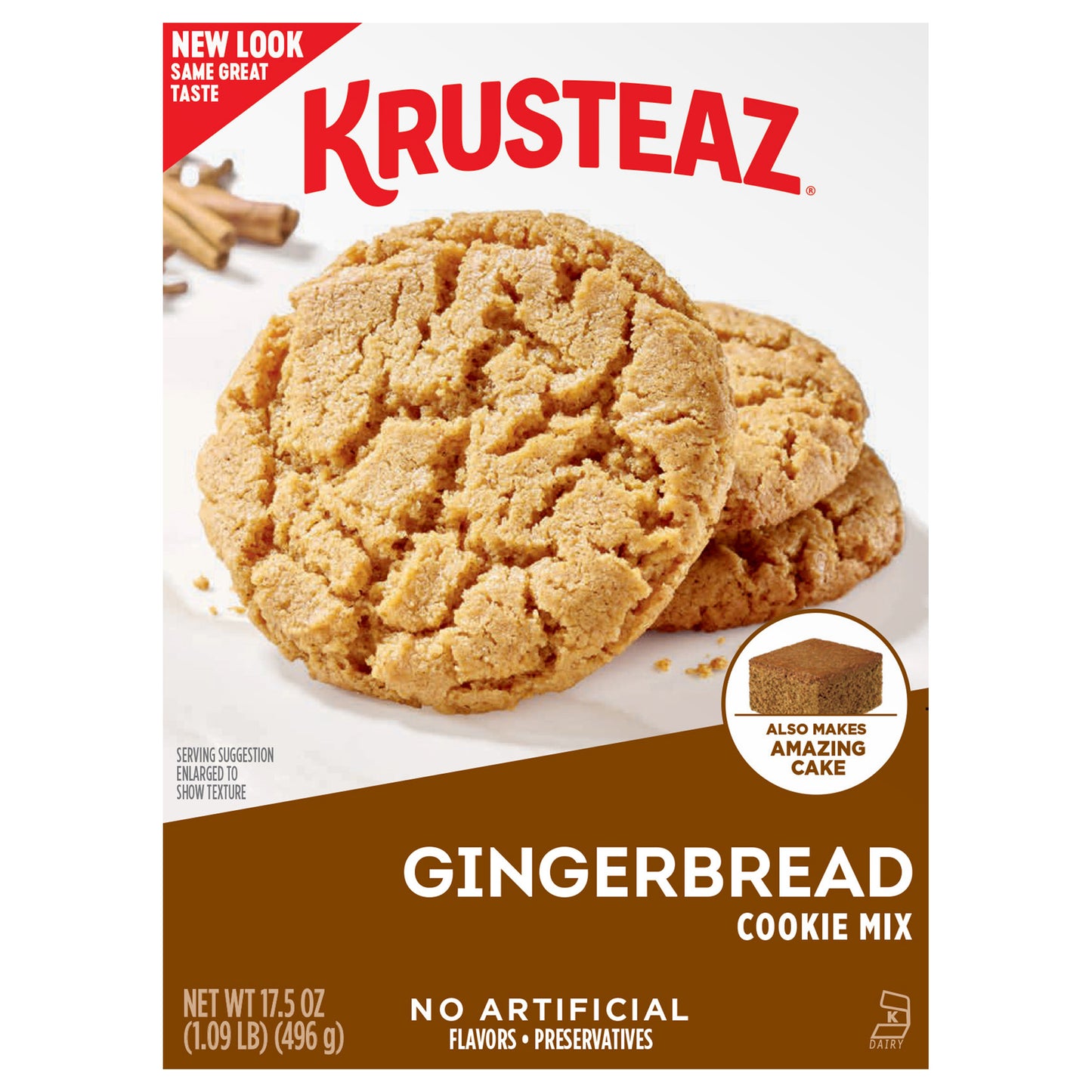 Krusteaz Gingerbread Cookie, 17.5 OZ