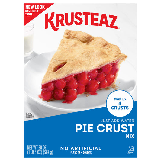 Krusteaz Pie Crust Mix, 20 OZ, 4-Pack