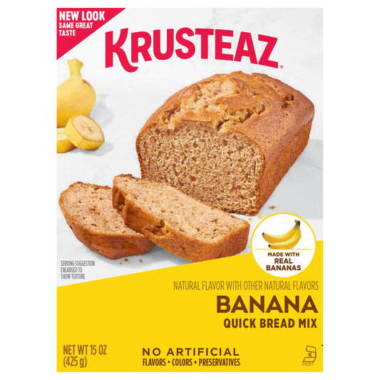 Krusteaz Banana Quick Bread Mix, 15 OZ