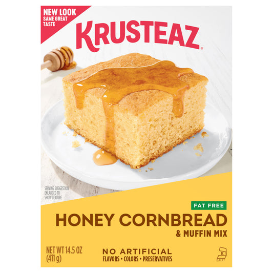 Krusteaz Fat Free Honey Cornbread Mix, 14.5 OZ
