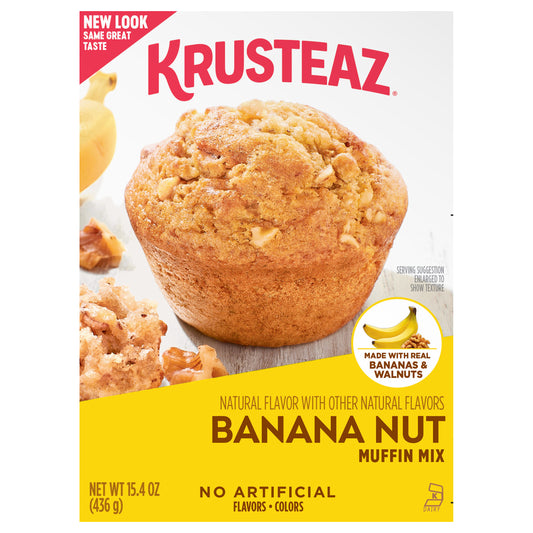 Krusteaz Banana Nut Muffin, 15.4 OZ