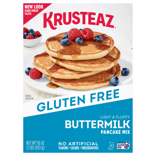 Krusteaz Gluten Free Pancake Mix, 16 OZ