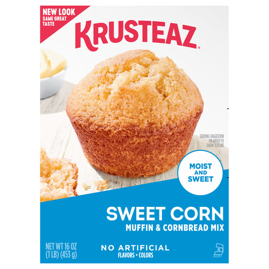 Krusteaz Sweet Corn Muffin & Cornbread Mix, 16 OZ