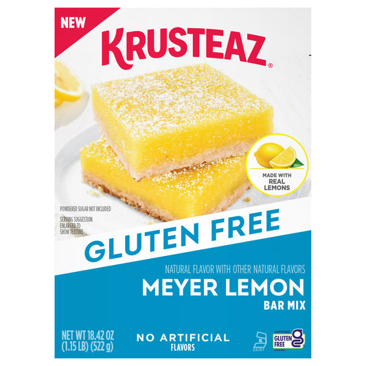 Krusteaz Gluten Free Meyer Lemon Bar, 18.42 OZ